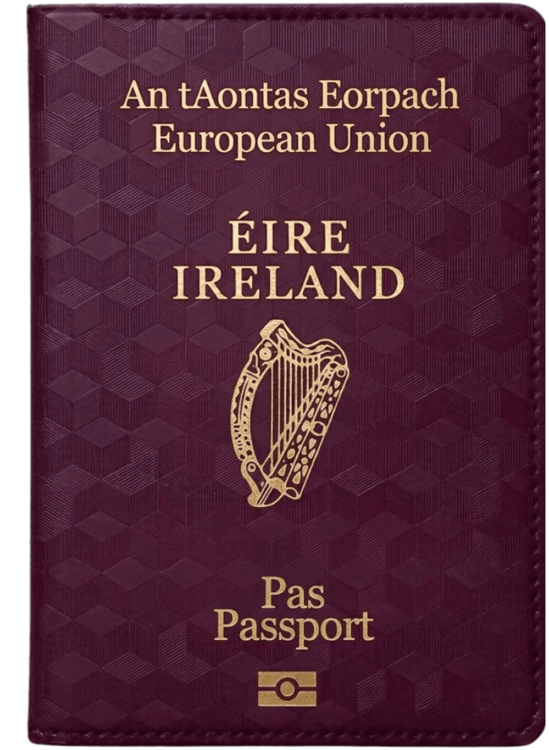 IE passport cover