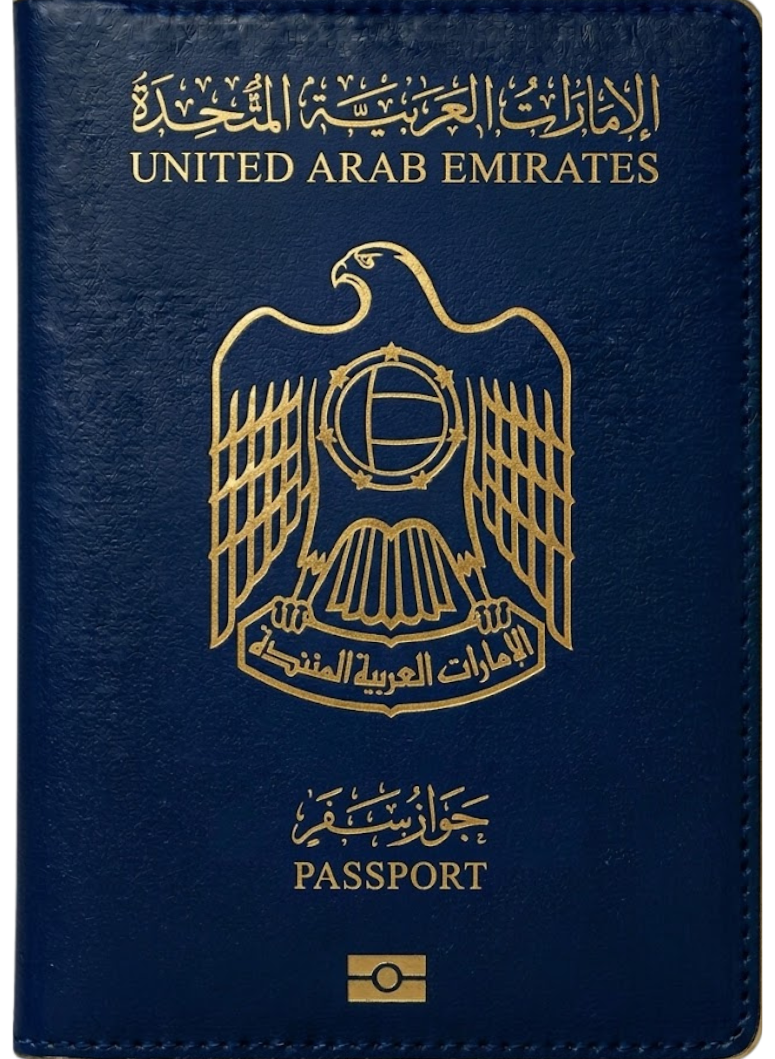 AE passport cover